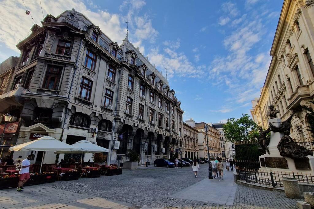 Ferienwohnung Bucharest Old Town Cozy Crib Exterior foto