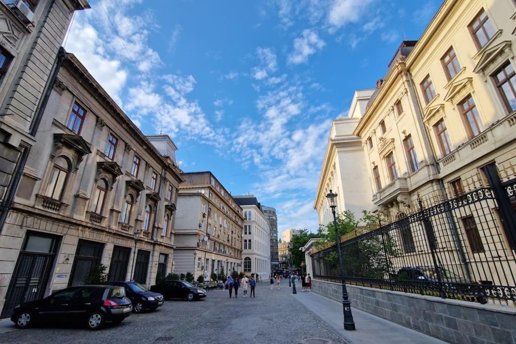Ferienwohnung Bucharest Old Town Cozy Crib Exterior foto
